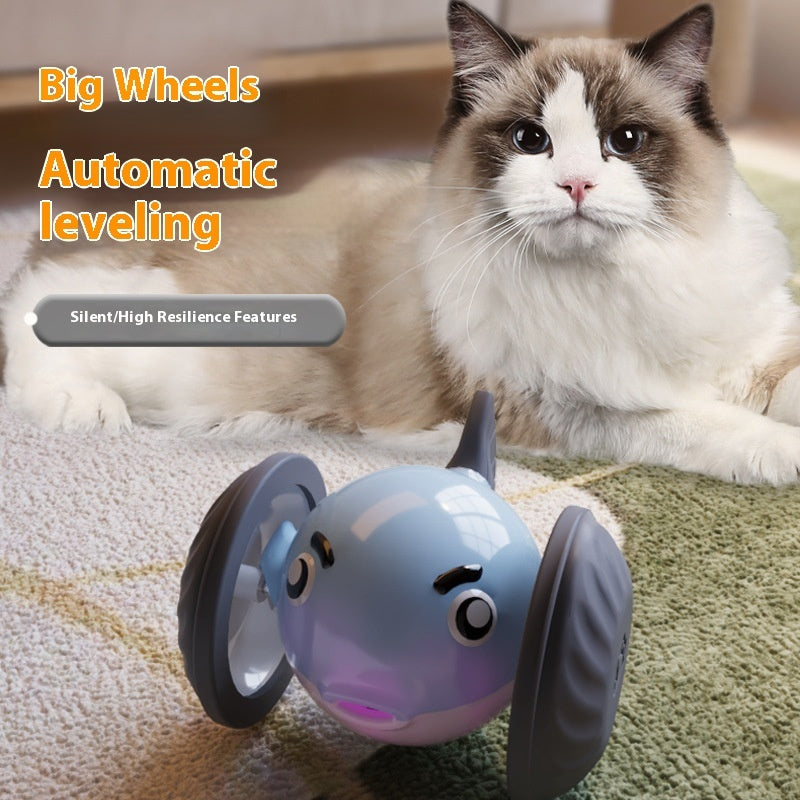 Pet Smart Sports Car Walking Cat Walking Dog Self-Hi Relieving Stuffy Toy