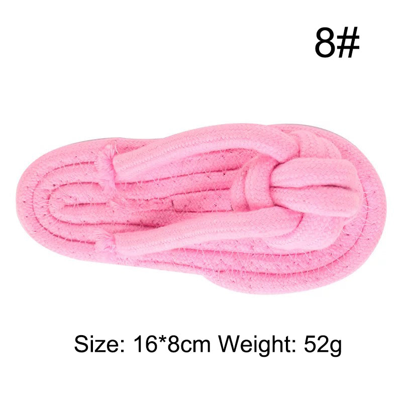 Pet Cotton Rope Knot Toy Combination Bite-Resistant Molar Dog Toy