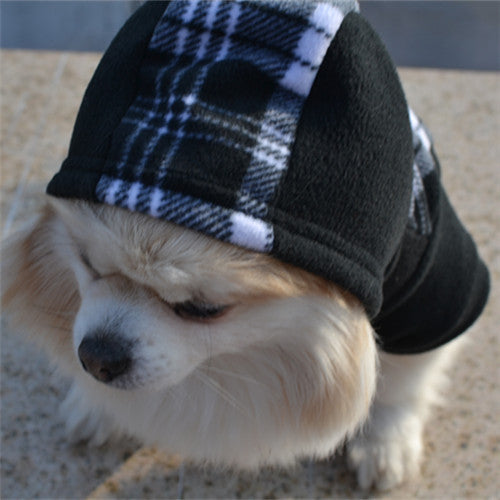 Pet Supplies Dog Winter Hooded Clothing Sweater