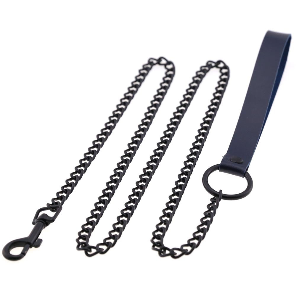 Dark Goth Wind Leather Hand Holding Rope