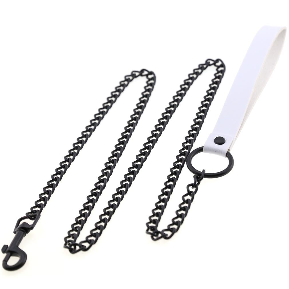 Dark Goth Wind Leather Hand Holding Rope