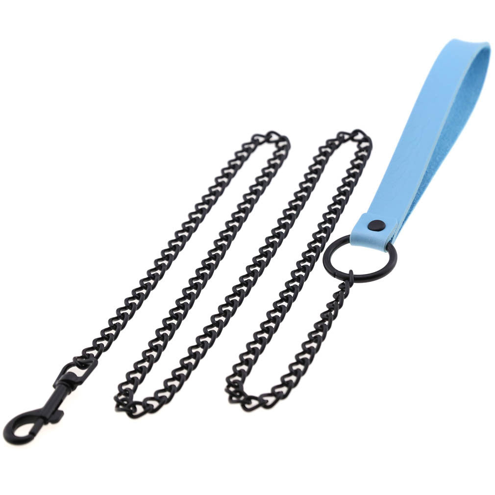 Dark Goth Wind Leather Hand Holding Rope