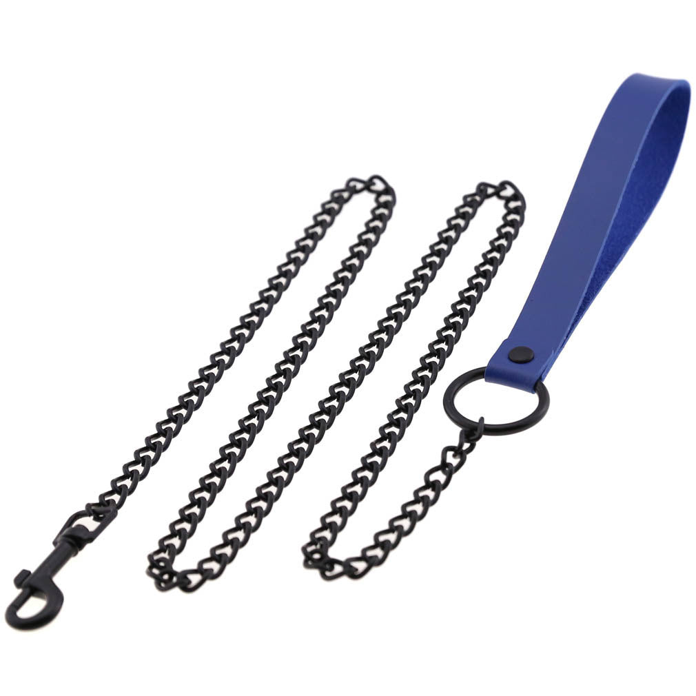 Dark Goth Wind Leather Hand Holding Rope